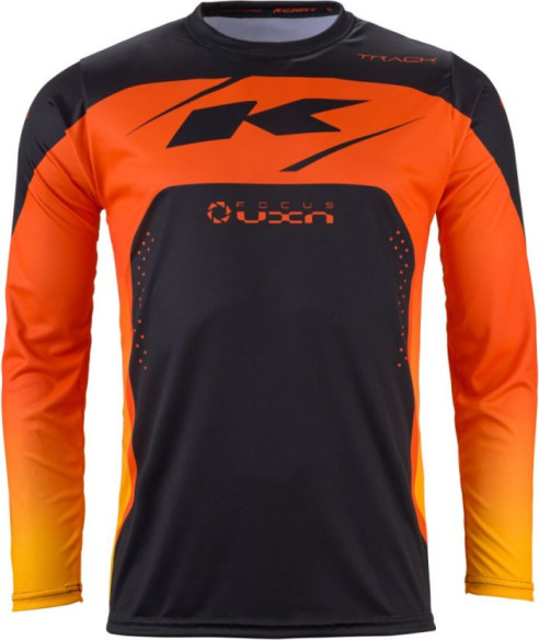 Tricou Moto MX/Enduro Track Focus Orange/Black
