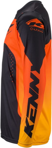 Tricou Moto MX/Enduro Track Focus Orange/Black