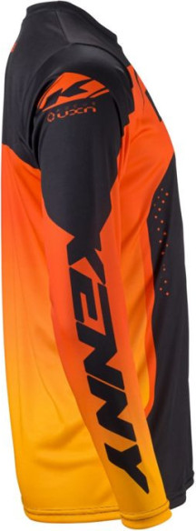 Tricou Moto MX/Enduro Track Focus Orange/Black