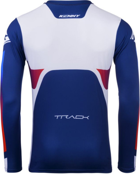 Tricou Moto MX/Enduro Track Focus Patriot Blue/White/Red 25
