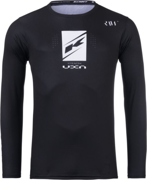 Tricou Moto MX/Enduro Track Raw Black/White 25