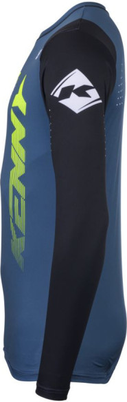 Tricou Moto MX/Enduro Track Zoom Petrol Blue/Yellow/White/Black 25