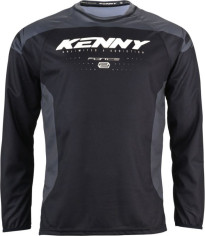 Tricou Moto MX/Enduro Force Black/Grey/White