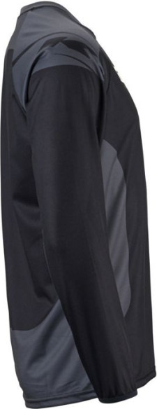Tricou Moto MX/Enduro Force Black/Grey/White