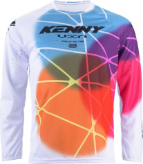 Tricou Moto MX/Enduro Force Sphere White/Blue/Orange/Red