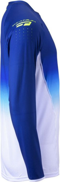 Tricou Moto MX/Enduro Titanium Premium Navy Blue/White/Yellow Fluo
