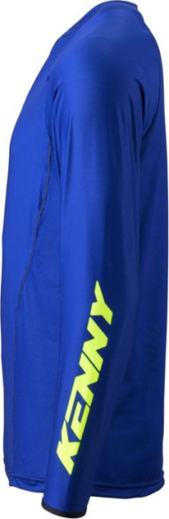 Tricou Moto MX/Enduro Titanium Solid Navy Blue/Yellow Fluo