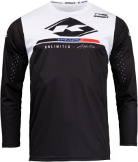 Tricou Moto MX/Enduro Track Raw Black/White/Blue/Red