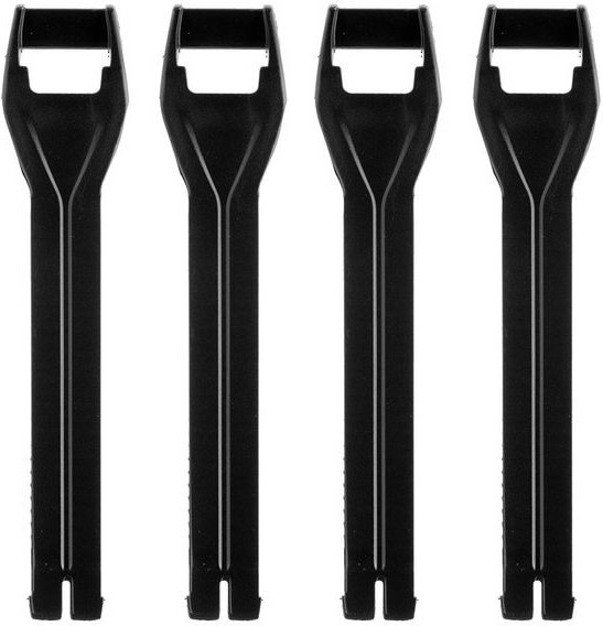 Set 4 Curele Cizma Moto Lungi SG-22 Black