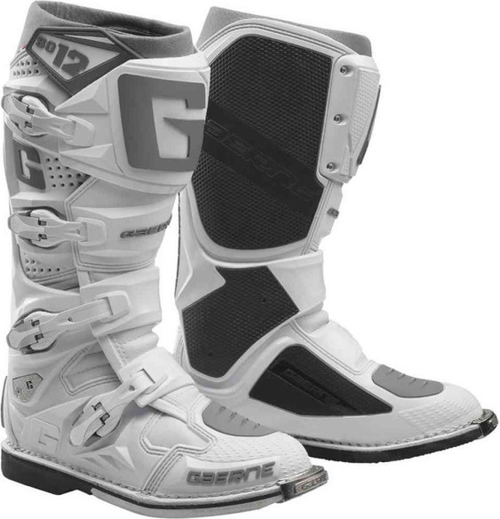 Cizme Moto MX SG12 Alb