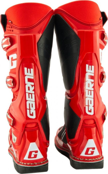 Cizme Moto MX SG12 Solid Red