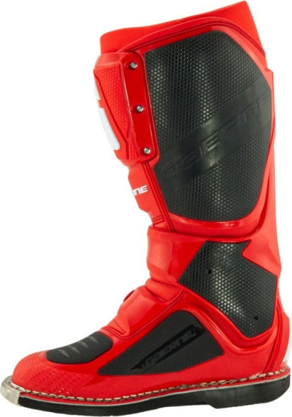 Cizme Moto MX SG12 Solid Red