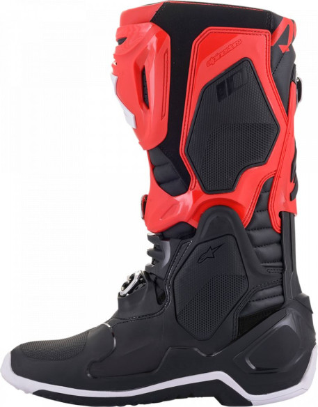 Cizme MX Tech 10 Negru/Rosu