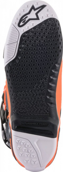 Cizme MX Tech 10 Gri/Portocaliu