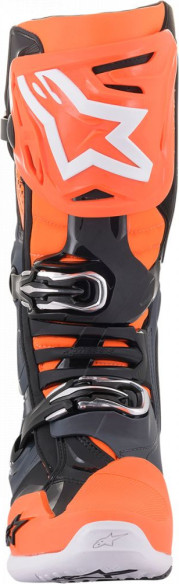 Cizme MX Tech 10 Gri/Portocaliu