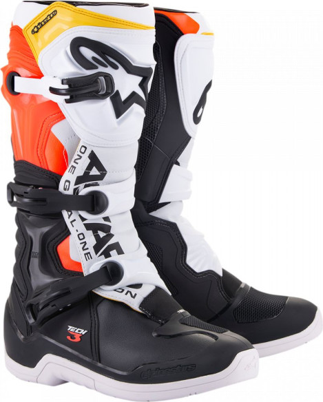 Cizme MX Tech 3 Multicolor/Alb