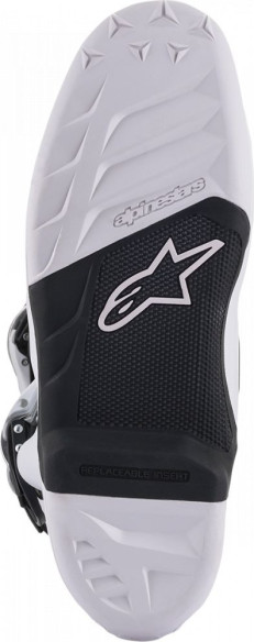 Cizme MX Tech 7 Alb/Negru