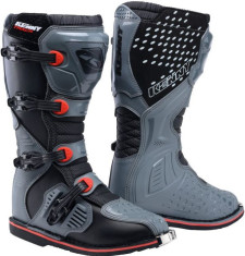 Cizme Moto MX Track Grey Red