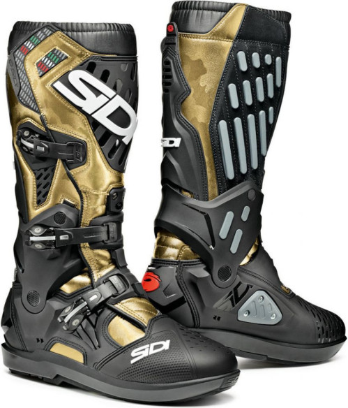 Cizme Moto Atojo SRS Gold Camo-Black