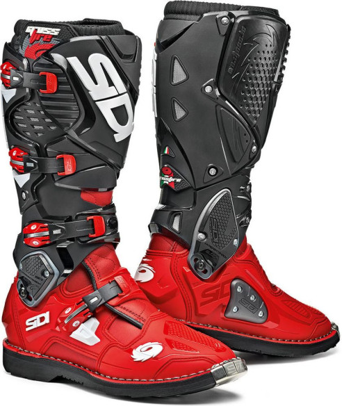 Cizme Moto Crossfire 3 Red-Red-Black