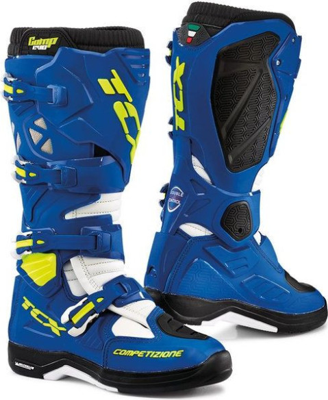 Cizme Moto MX COMP EVO 2 MICHELIN Blue/White