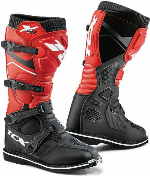 Cizme Moto MX X-BLAST Black/Red