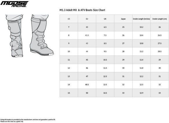 Cizme Moto MX M1.3 Black/Orange/White