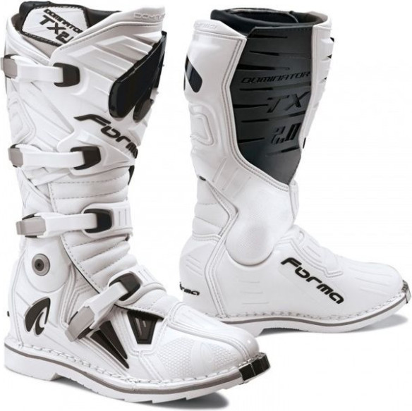 Cizme Moto MX Terrain Evo Enduro White