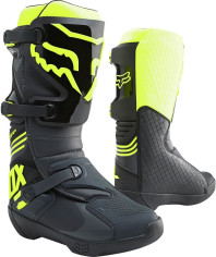 Cizme Moto MX Comp Black/Yellow