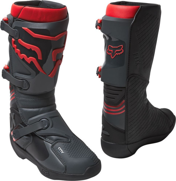Cizme Moto MX Comp Black/Red