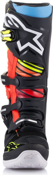 Cizme Moto MX T7 Bk/y/r