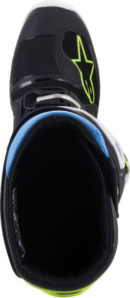 Cizme Moto MX T7 Bk/y/r