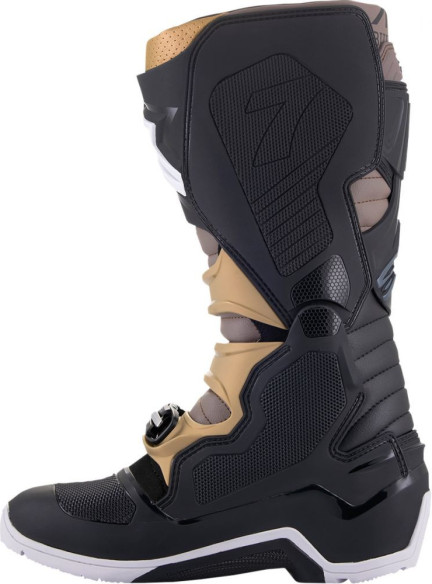 Cizme Enduro T7 End Black/Grey/Gold