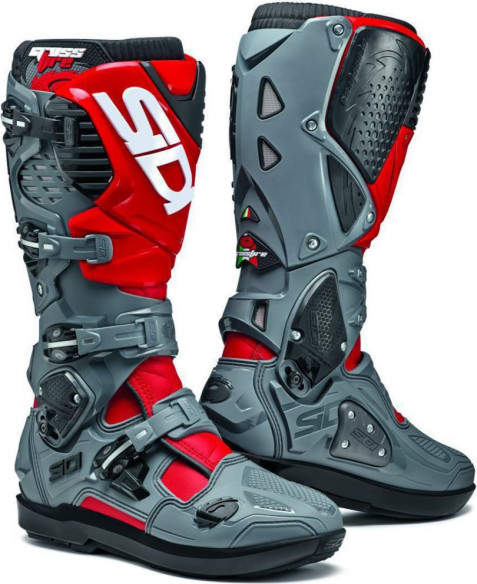 Cizme Enduro Crossfire 3 SRS Red/Grey Limited Edition