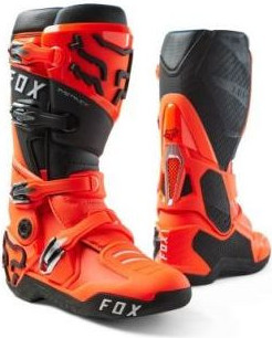 Cizme Moto Enduro Instinct 2.0 Black/Flo Orange