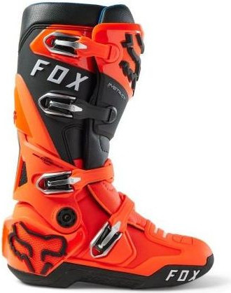 Cizme Moto Enduro Instinct 2.0 Black/Flo Orange