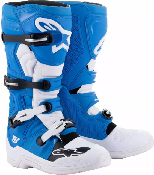 Cizme Moto Enduro Tech 5 Blue/White