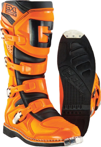 Cizme Moto Enduro GX1 Orange/Black 23