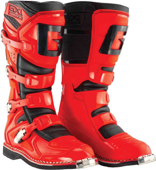 Cizme Moto Enduro/MX GX-1 Goodyear Red/Black 23