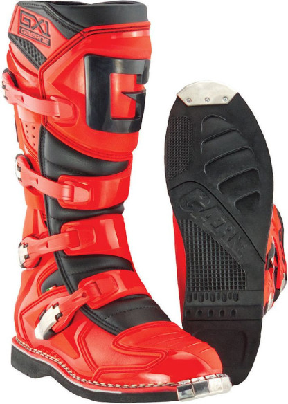 Cizme Moto Enduro/MX GX-1 Goodyear Red/Black 23