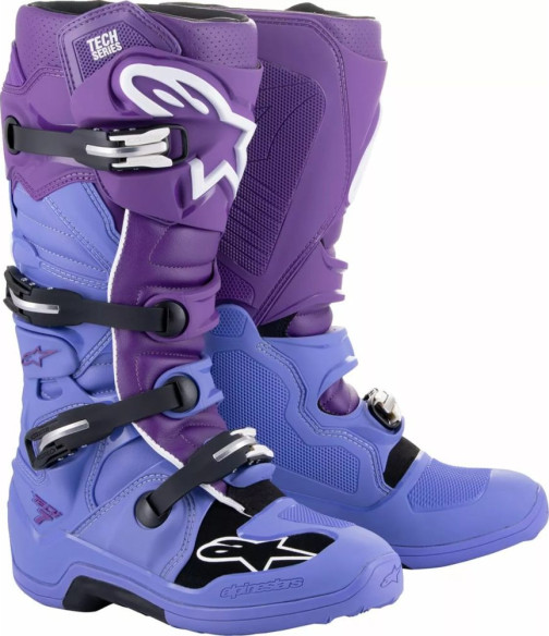 Cizme Moto Enduro/MX Tech 7 Purple/White 24
