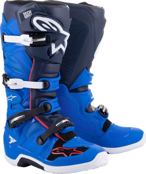 Cizme Moto Enduro/MX Tech 7 Blue/Red/Navy 24