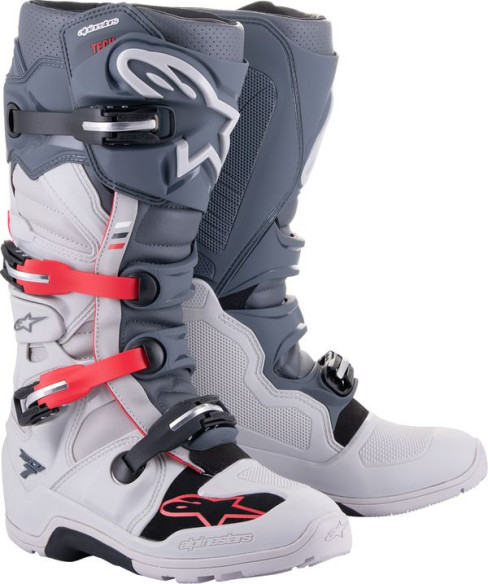 Cizme Moto Enduro/MX Tech 7 Enduro Gray/Red 24