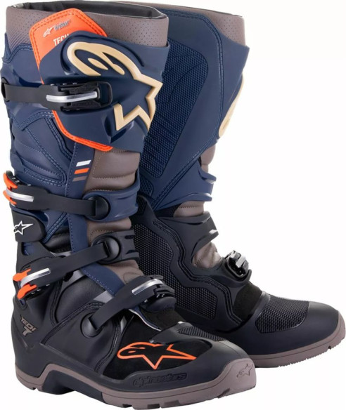 Cizme Moto Enduro/MX Tech 7 Enduro Drystar Navy/Gray 24