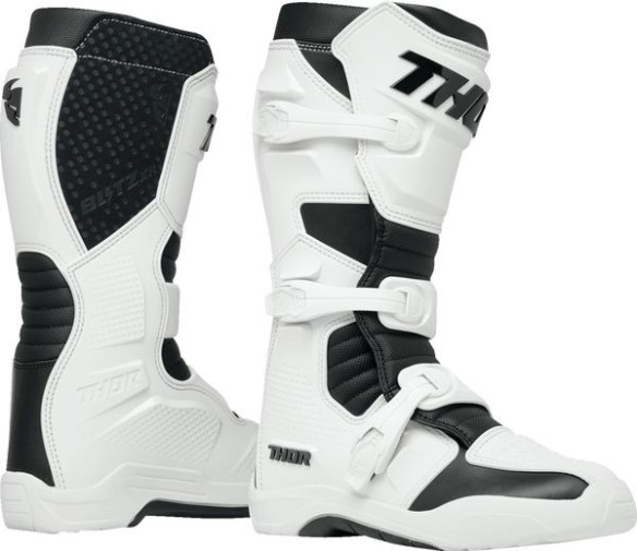 Cizme Moto Mx/Enduro Blitz XR White/Black 24