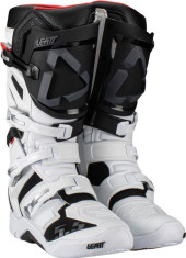 Cizme Moto MX/Enduro 5.5 Flexlock White/Black 24