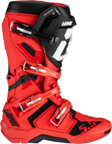 Cizme Moto MX/Enduro 5.5 Flexlock Black/Red 24