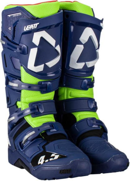 Cizme Moto MX/Enduro 4.5 Flexlock Blue/Green 24