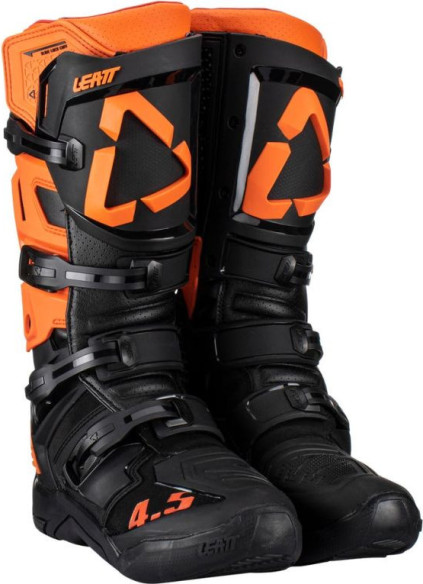 Cizme Moto MX/Enduro 4.5 Flexlock Black/Orange 24