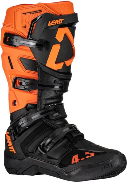 Cizme Moto MX/Enduro 4.5 Flexlock Black/Orange 24
